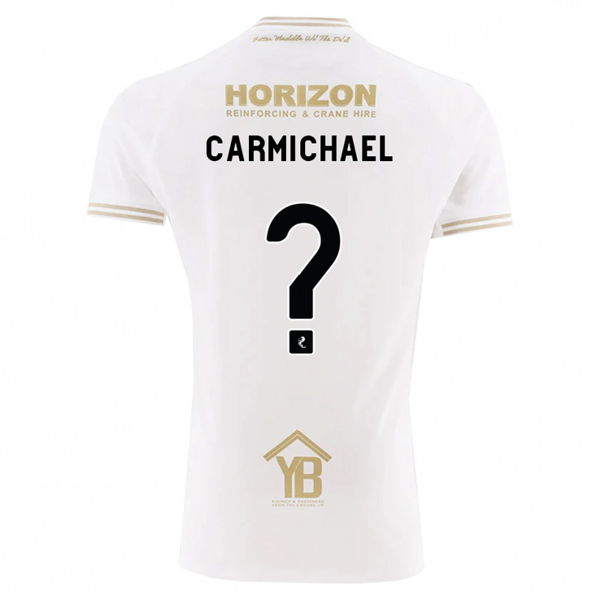 Danxen Mænd Liam Carmichael #0 Hvede Hvid Udebane Spillertrøjer 2026/27 Trøje T-Shirt