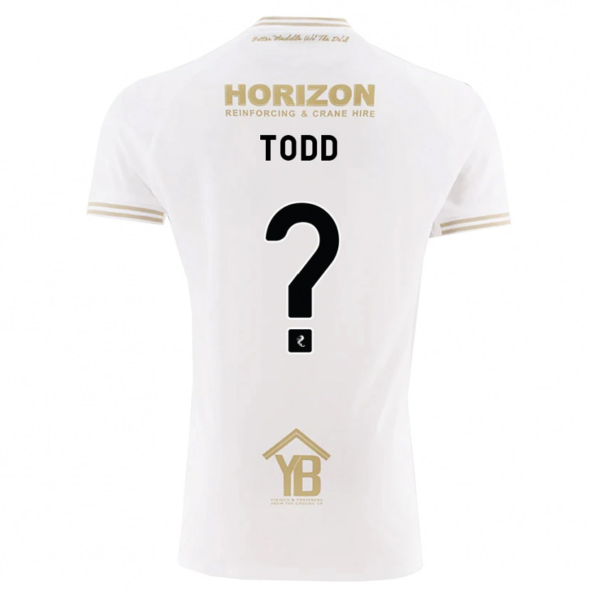 Danxen Mænd Shannon Todd #0 Hvede Hvid Udebane Spillertrøjer 2026/27 Trøje T-Shirt