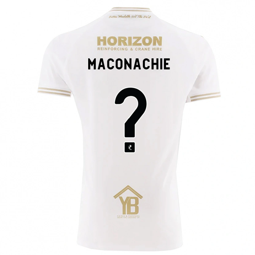 Danxen Mænd Charlotte Maconachie #0 Hvede Hvid Udebane Spillertrøjer 2026/27 Trøje T-Shirt