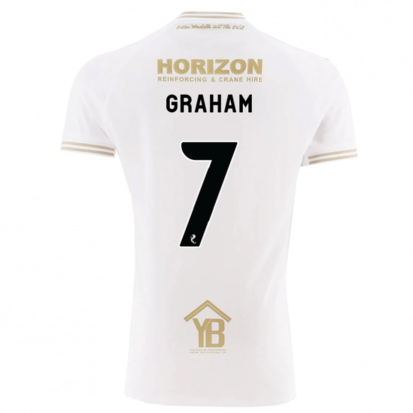 Danxen Mænd Brian Graham #7 Hvede Hvid Udebane Spillertrøjer 2026/27 Trøje T-Shirt