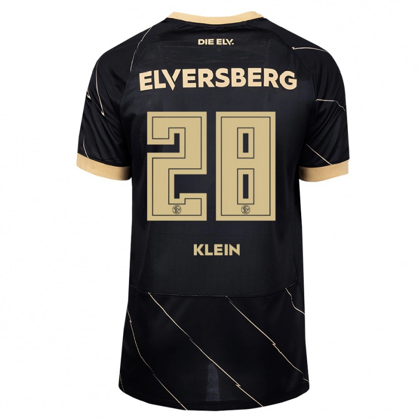 Danxen Mænd Noah Klein #28 Sort Brun Udebane Spillertrøjer 2026/27 Trøje T-Shirt