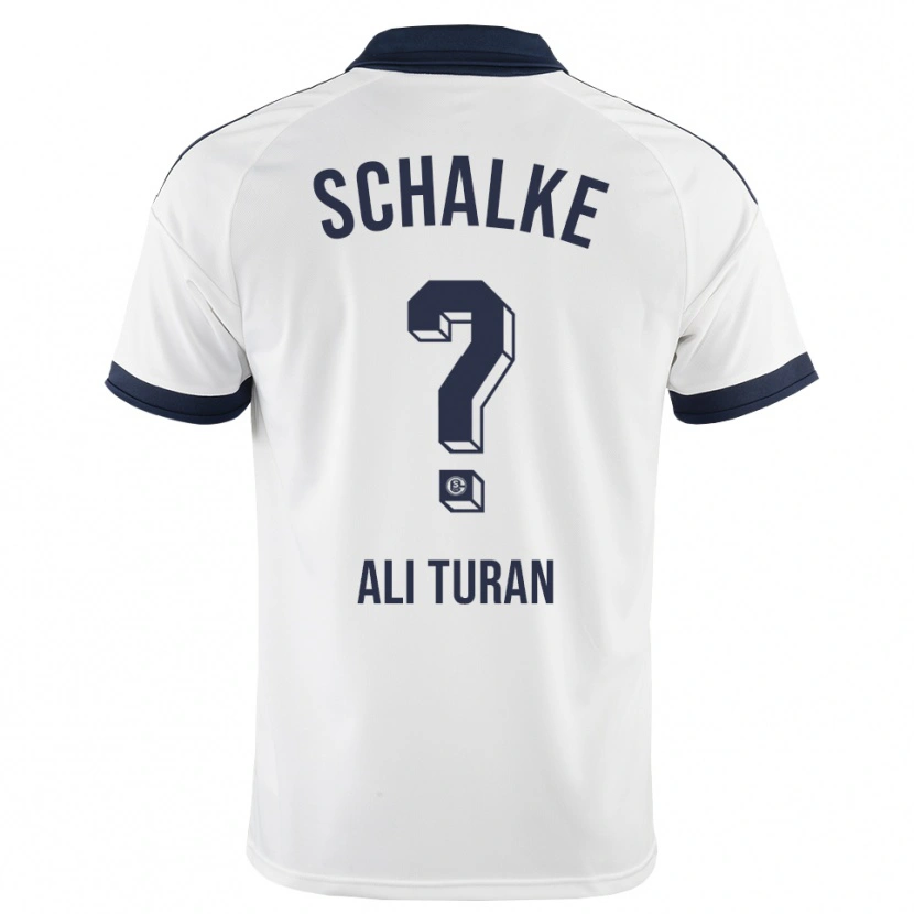Danxen Mænd Miran Ali Turan #0 Sort Hvid Udebane Spillertrøjer 2026/27 Trøje T-Shirt