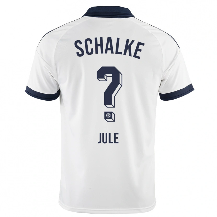 Danxen Mænd Jule Dallmann #0 Sort Hvid Udebane Spillertrøjer 2026/27 Trøje T-Shirt