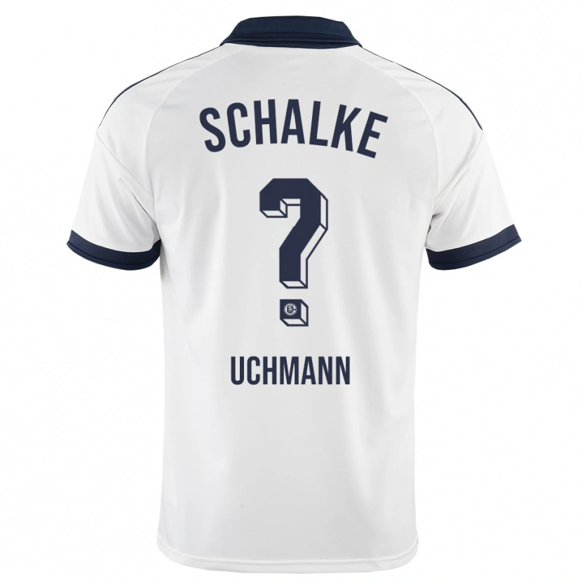 Danxen Mænd Ty Uchmann #0 Sort Hvid Udebane Spillertrøjer 2026/27 Trøje T-Shirt