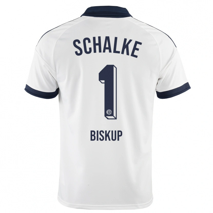 Danxen Mænd Marcell Biskup #1 Sort Hvid Udebane Spillertrøjer 2026/27 Trøje T-Shirt