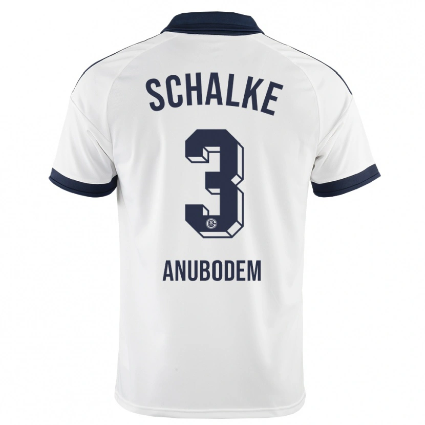 Danxen Mænd Ngufor Anubodem #3 Sort Hvid Udebane Spillertrøjer 2026/27 Trøje T-Shirt