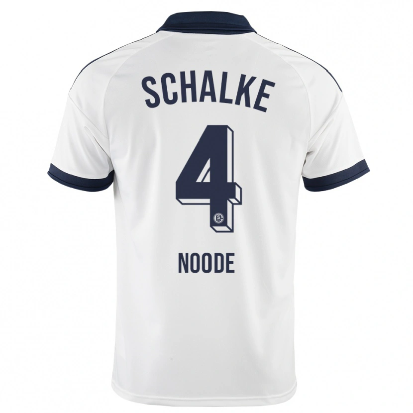 Danxen Mænd Steve Noode #4 Sort Hvid Udebane Spillertrøjer 2026/27 Trøje T-Shirt