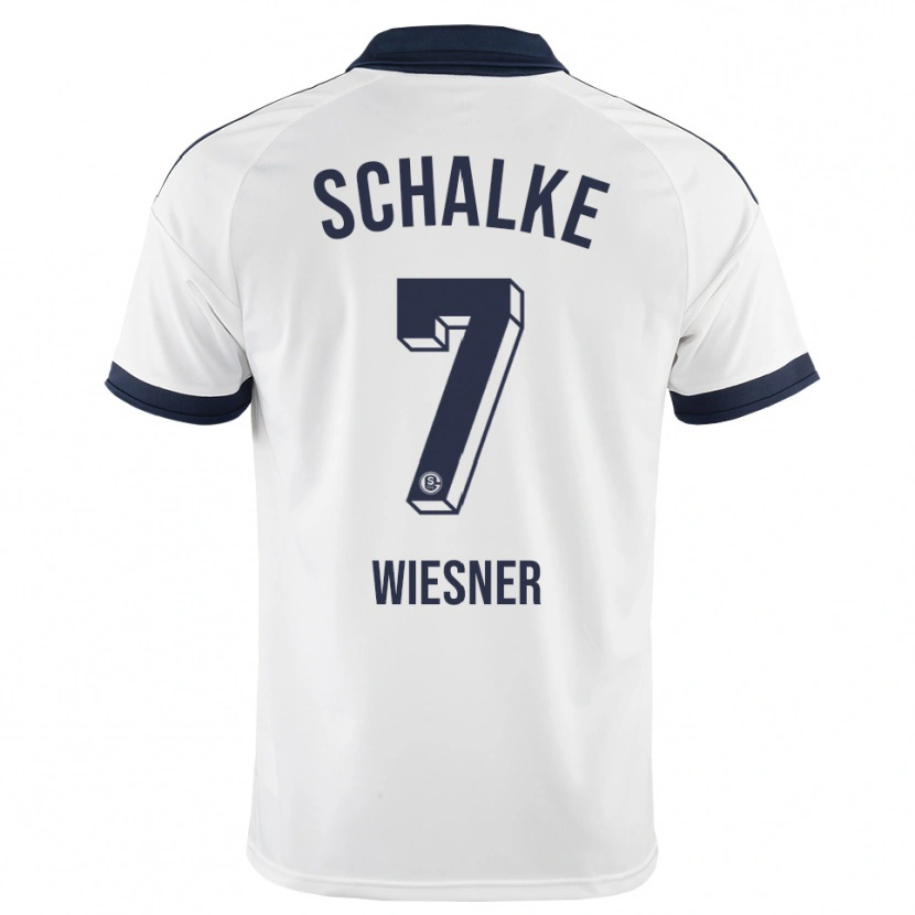 Danxen Mænd Timo Wiesner #7 Sort Hvid Udebane Spillertrøjer 2026/27 Trøje T-Shirt