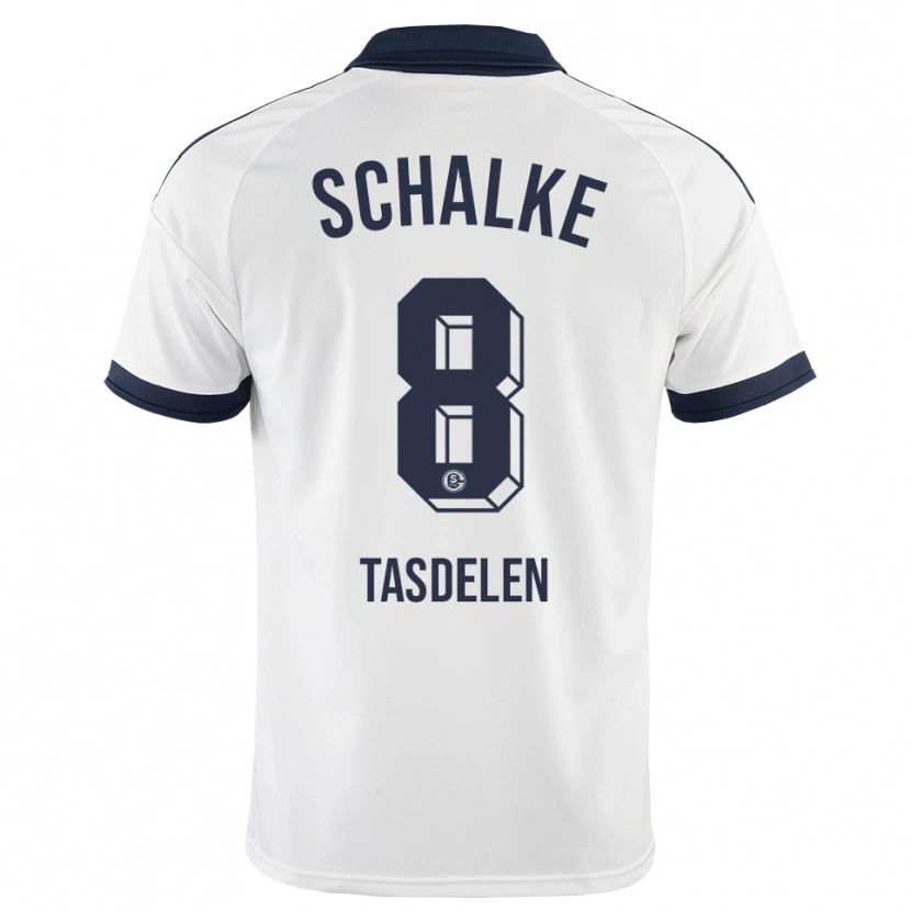 Danxen Mænd Cem Tasdelen #8 Sort Hvid Udebane Spillertrøjer 2026/27 Trøje T-Shirt