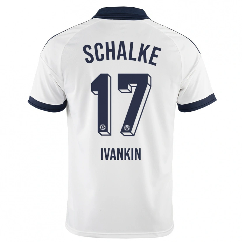 Danxen Mænd Alexander Ivankin #17 Sort Hvid Udebane Spillertrøjer 2026/27 Trøje T-Shirt
