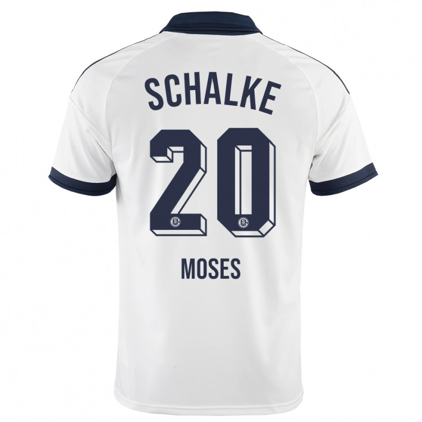 Danxen Mænd Jennifer Moses #20 Sort Hvid Udebane Spillertrøjer 2026/27 Trøje T-Shirt