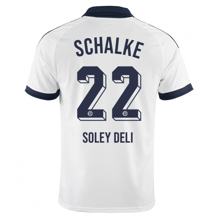 Danxen Mænd Dilara Soley Deli #22 Sort Hvid Udebane Spillertrøjer 2026/27 Trøje T-Shirt
