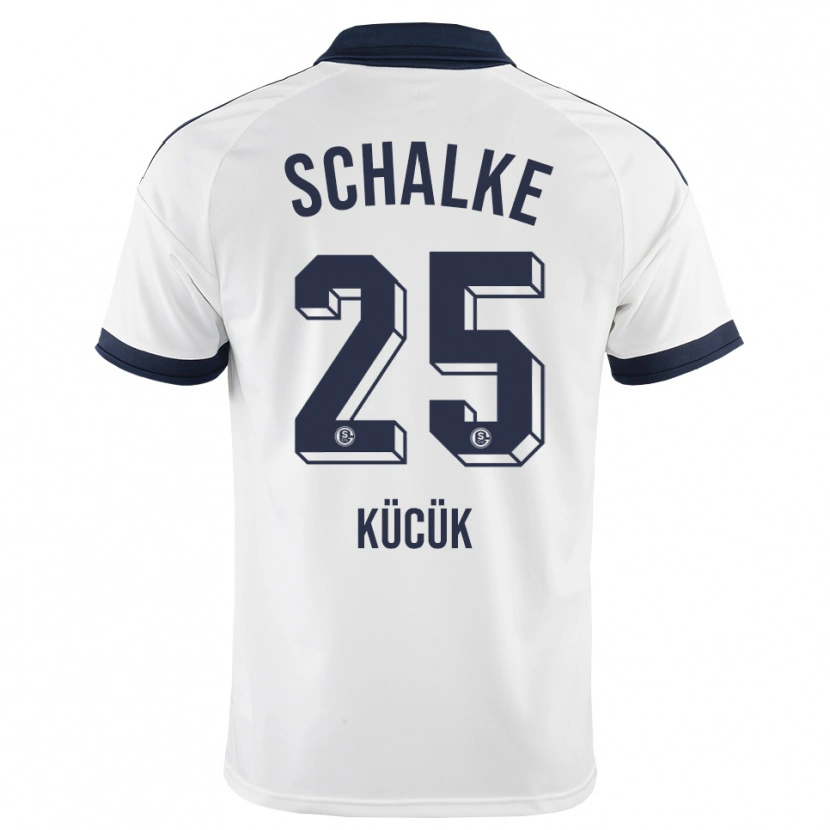 Danxen Mænd Yüksel Kücük #25 Sort Hvid Udebane Spillertrøjer 2026/27 Trøje T-Shirt