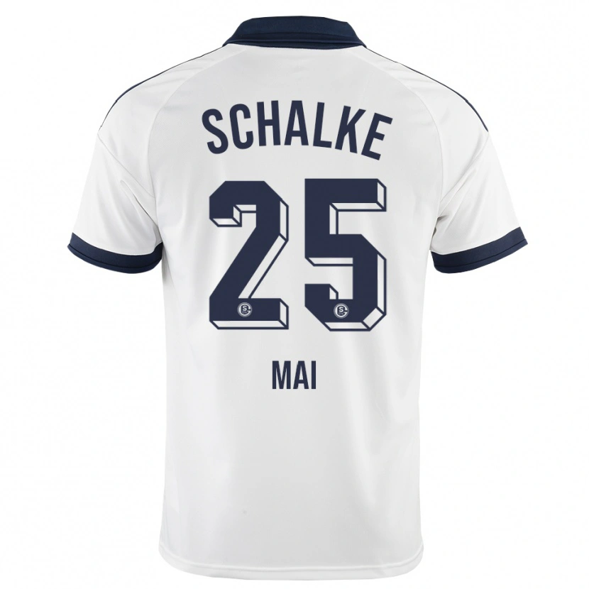 Danxen Mænd Carolin Mai #25 Sort Hvid Udebane Spillertrøjer 2026/27 Trøje T-Shirt