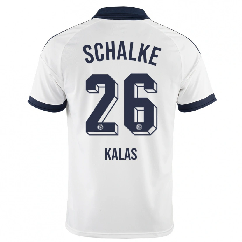 Danxen Mænd Tomas Kalas #26 Sort Hvid Udebane Spillertrøjer 2026/27 Trøje T-Shirt