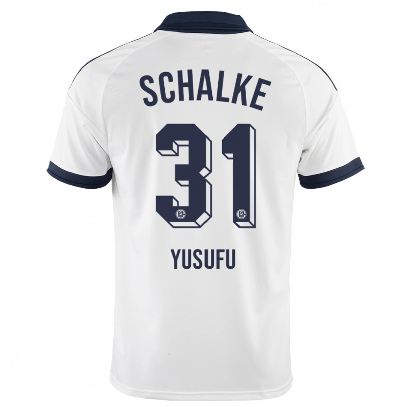 Danxen Mænd Faaris Yusufu #31 Sort Hvid Udebane Spillertrøjer 2026/27 Trøje T-Shirt