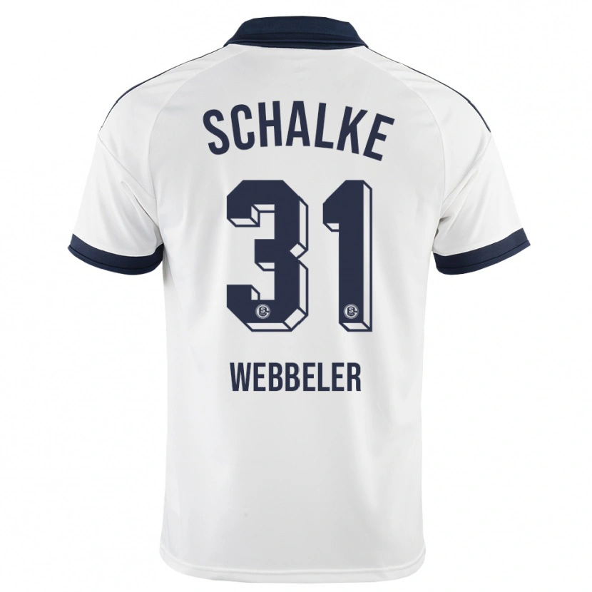 Danxen Mænd Vada Webbeler #31 Sort Hvid Udebane Spillertrøjer 2026/27 Trøje T-Shirt