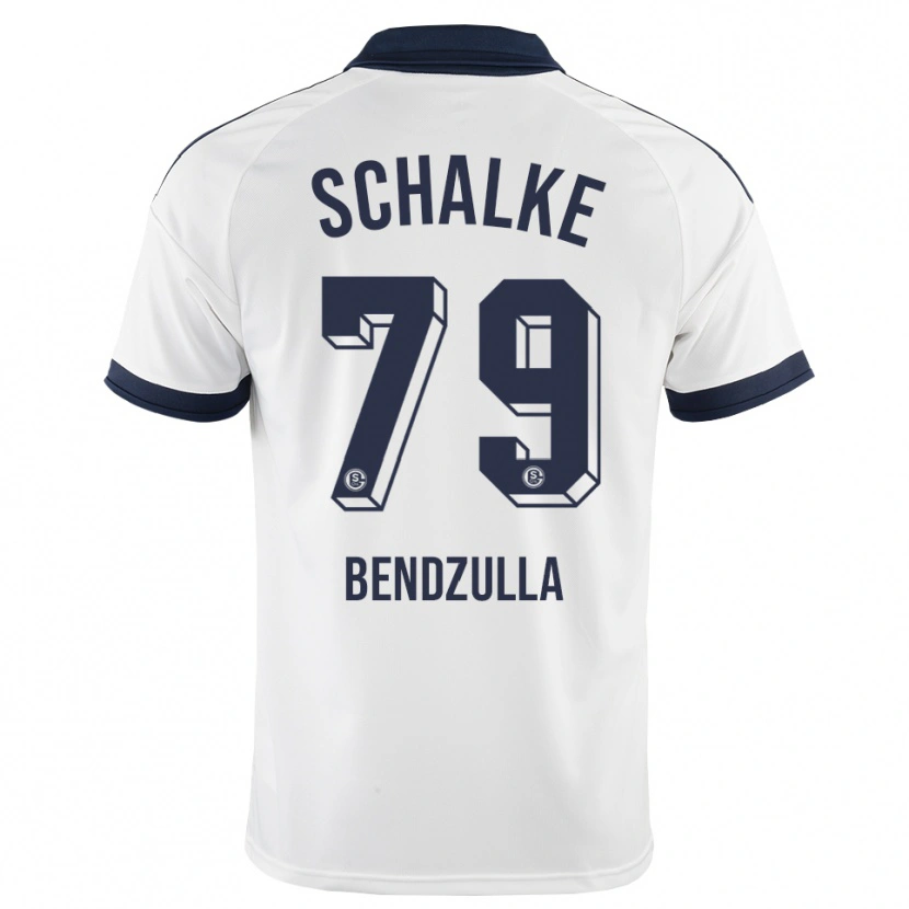 Danxen Mænd Leonie Bendzulla #79 Sort Hvid Udebane Spillertrøjer 2026/27 Trøje T-Shirt