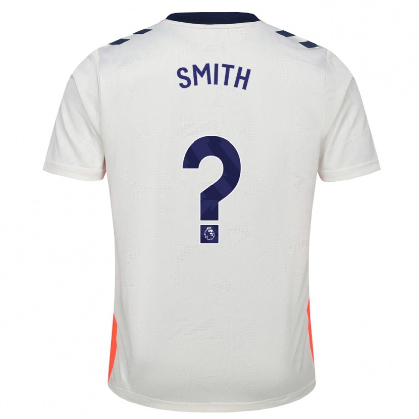 Danxen Mænd Jayden Smith #0 Hvid Orange Kongeblå Udebane Spillertrøjer 2026/27 Trøje T-Shirt