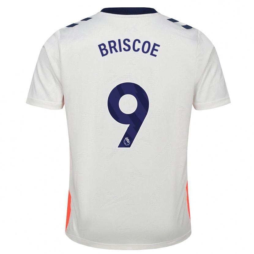Danxen Mænd Elijah Briscoe #9 Hvid Orange Kongeblå Udebane Spillertrøjer 2026/27 Trøje T-Shirt