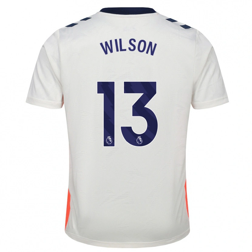 Danxen Mænd Ben Wilson #13 Hvid Orange Kongeblå Udebane Spillertrøjer 2026/27 Trøje T-Shirt