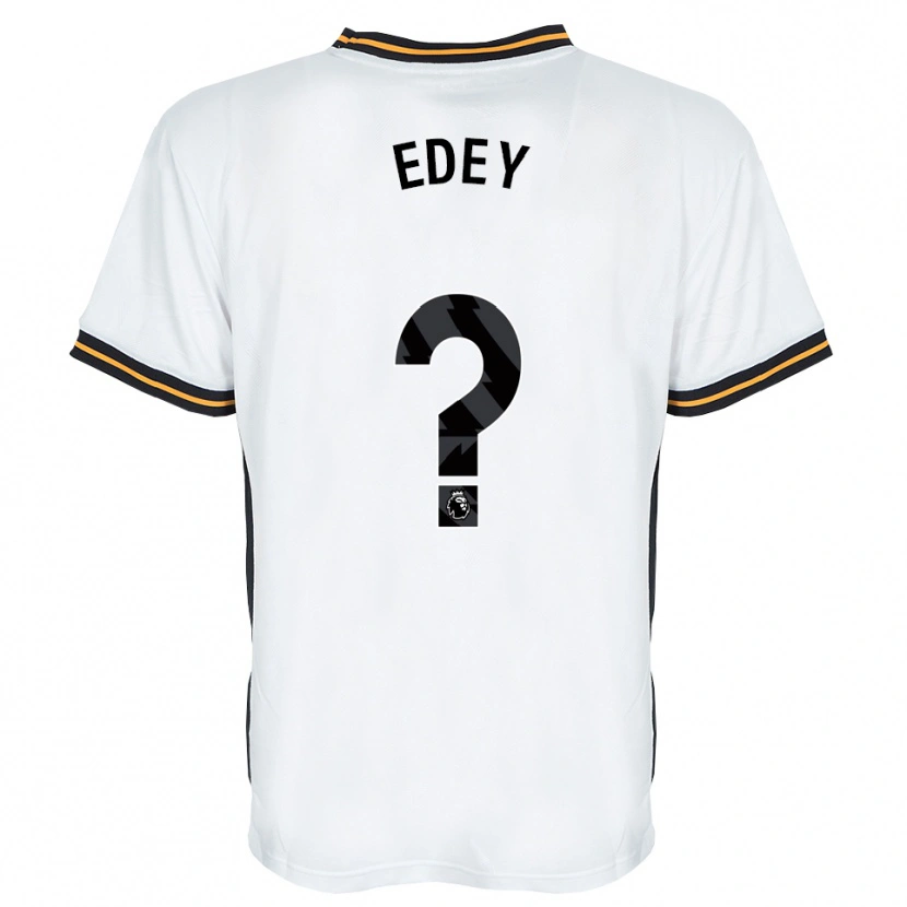 Danxen Mænd Alex Edey #0 Hvid Orange Sort Udebane Spillertrøjer 2026/27 Trøje T-Shirt