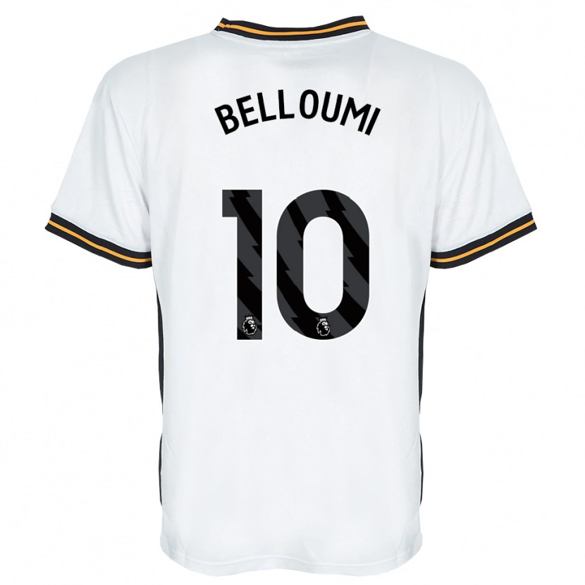 Danxen Mænd Mohamed Belloumi #10 Hvid Orange Sort Udebane Spillertrøjer 2026/27 Trøje T-Shirt
