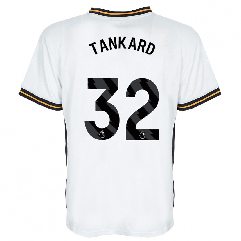 Danxen Mænd Lily Tankard #32 Hvid Orange Sort Udebane Spillertrøjer 2026/27 Trøje T-Shirt