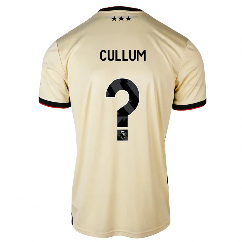 Danxen Mænd Danny Cullum #0 Citronchiffon Sort Rød Udebane Spillertrøjer 2026/27 Trøje T-Shirt