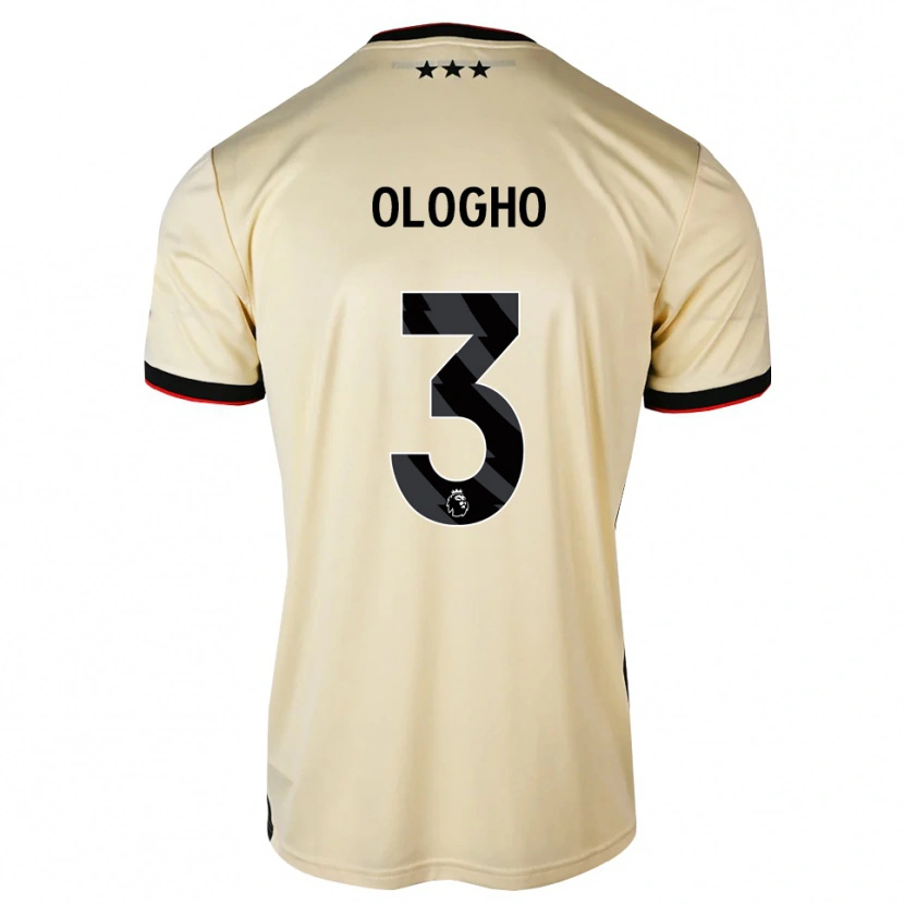 Danxen Mænd Daniel Ologho #3 Citronchiffon Sort Rød Udebane Spillertrøjer 2026/27 Trøje T-Shirt