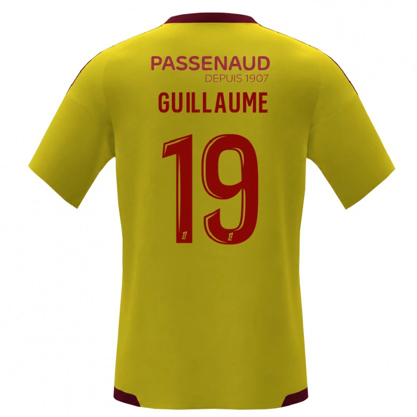 Danxen Mænd Baptiste Guillaume #19 Gul Rød Grøn Udebane Spillertrøjer 2026/27 Trøje T-Shirt