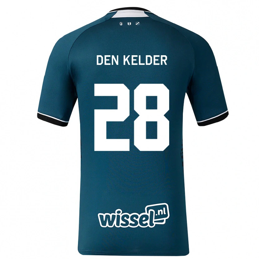 Danxen Mænd Gera Op Den Kelder #28 Mørkskifergrå Hvid Udebane Spillertrøjer 2026/27 Trøje T-Shirt