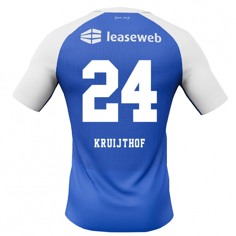 Danxen Mænd Annemiek Kruijthof #24 Jægerblå Rød Hvid Udebane Spillertrøjer 2026/27 Trøje T-Shirt