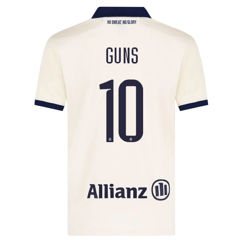 Danxen Mænd Celien Guns #10 Beige Sort Udebane Spillertrøjer 2026/27 Trøje T-Shirt