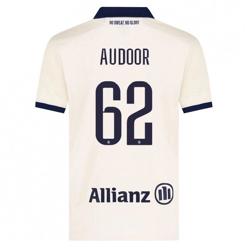 Danxen Mænd Lynnt Audoor #62 Beige Sort Udebane Spillertrøjer 2026/27 Trøje T-Shirt