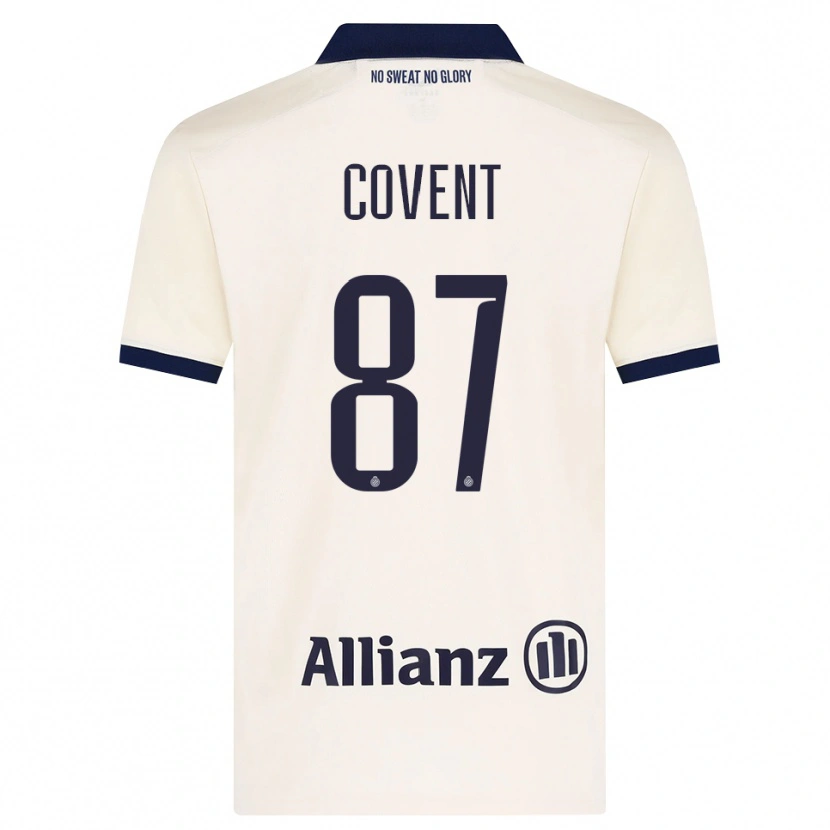 Danxen Mænd Jorijn Covent #87 Beige Sort Udebane Spillertrøjer 2026/27 Trøje T-Shirt