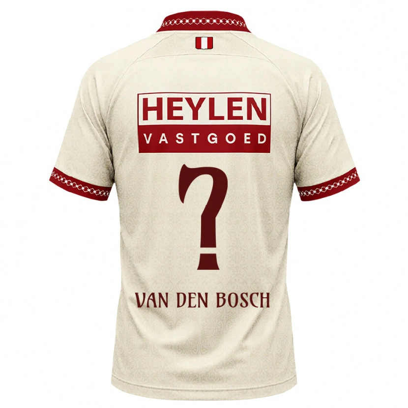 Danxen Mænd Cisse Van Den Bosch #0 Beige Rød Udebane Spillertrøjer 2026/27 Trøje T-Shirt