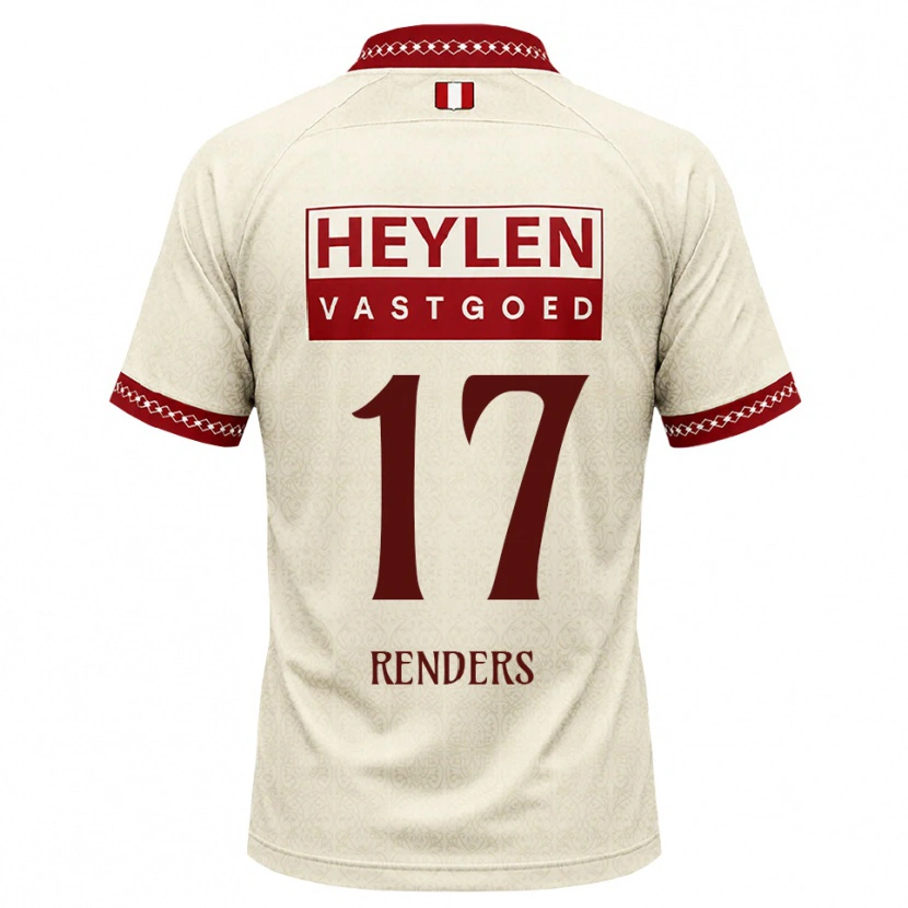 Danxen Mænd Semm Renders #17 Beige Rød Udebane Spillertrøjer 2026/27 Trøje T-Shirt