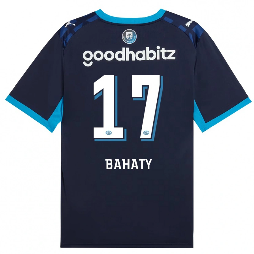 Danxen Mænd Manuel Bahaty #17 Jægerblå Kongeblå Tredje Sæt Spillertrøjer 2026/27 Trøje T-Shirt