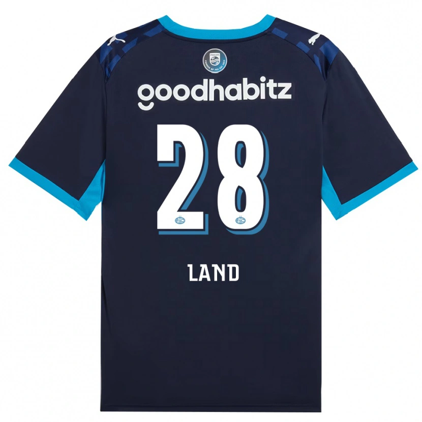 Danxen Mænd Tygo Land #28 Jægerblå Kongeblå Tredje Sæt Spillertrøjer 2026/27 Trøje T-Shirt