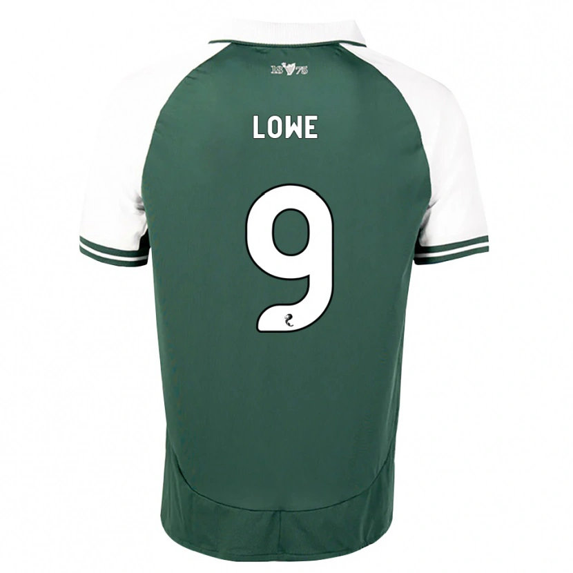 Danxen Kvinder Nathan Lowe #9 Havgrøn Hvid Hjemmebane Spillertrøjer 2026/27 Trøje T-Shirt