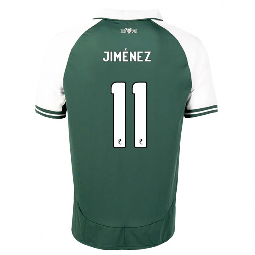 Danxen Kvinder Logan Jiménez #11 Havgrøn Hvid Hjemmebane Spillertrøjer 2026/27 Trøje T-Shirt