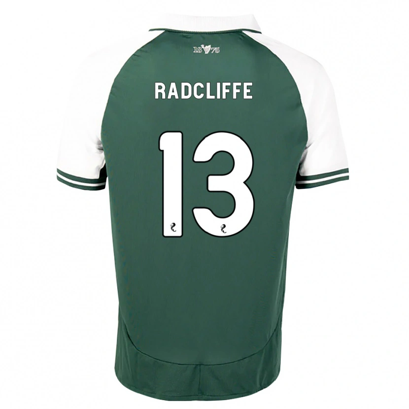 Danxen Kvinder Josh Radcliffe #13 Havgrøn Hvid Hjemmebane Spillertrøjer 2026/27 Trøje T-Shirt