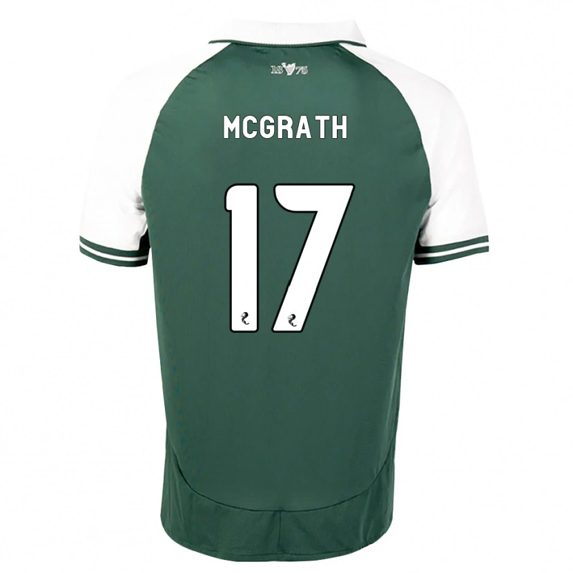 Danxen Kvinder Jamie Mcgrath #17 Havgrøn Hvid Hjemmebane Spillertrøjer 2026/27 Trøje T-Shirt