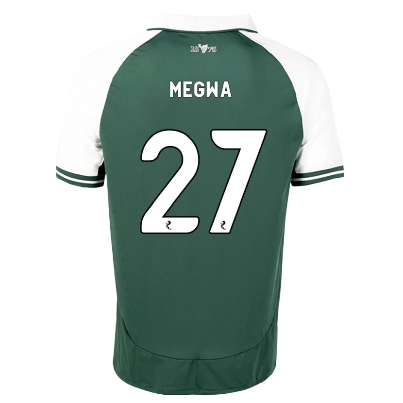 Danxen Kvinder Kanayo Megwa #27 Havgrøn Hvid Hjemmebane Spillertrøjer 2026/27 Trøje T-Shirt
