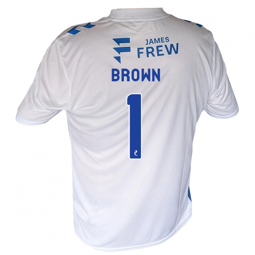 Danxen Kvinder Dylan Brown #1 Kongeblå Hvid Hjemmebane Spillertrøjer 2026/27 Trøje T-Shirt