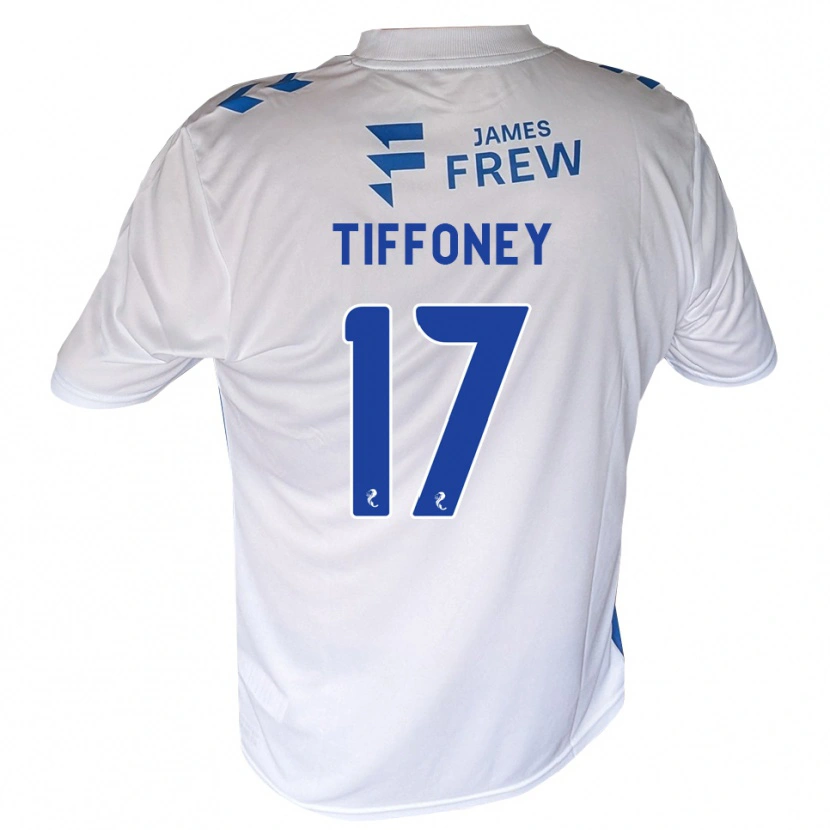 Danxen Kvinder Scott Tiffoney #17 Kongeblå Hvid Hjemmebane Spillertrøjer 2026/27 Trøje T-Shirt