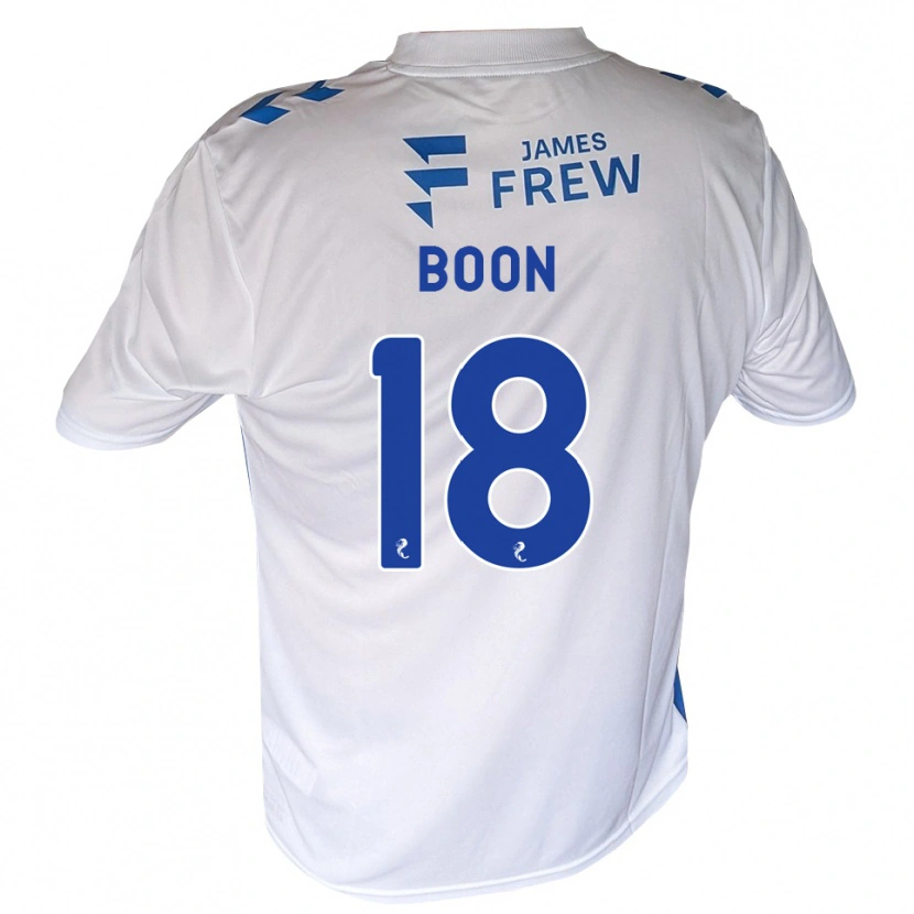 Danxen Kvinder Aiden Boon #18 Kongeblå Hvid Hjemmebane Spillertrøjer 2026/27 Trøje T-Shirt