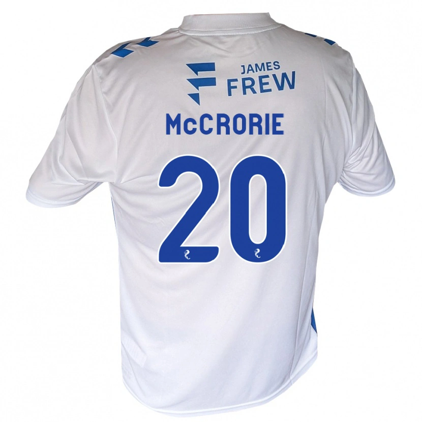 Danxen Kvinder Robby Mccrorie #20 Kongeblå Hvid Hjemmebane Spillertrøjer 2026/27 Trøje T-Shirt