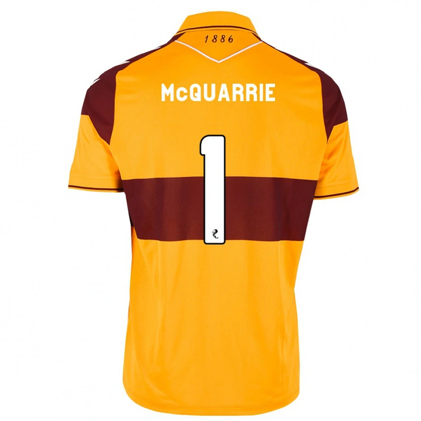 Danxen Kvinder Colbi Mcquarrie #1 Maron Orange Hjemmebane Spillertrøjer 2026/27 Trøje T-Shirt